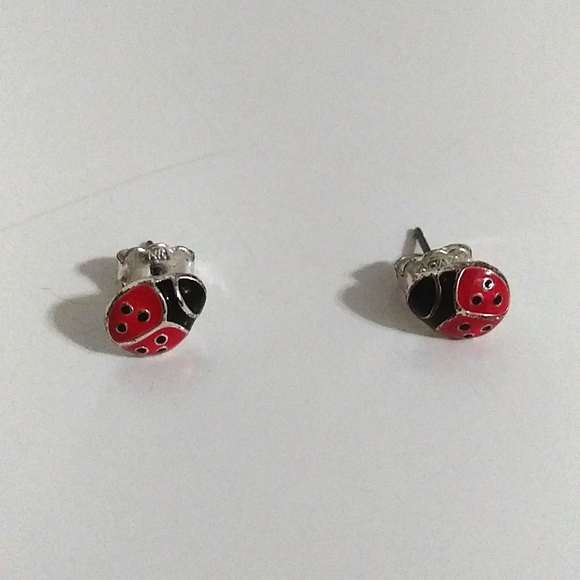 Ladybug Bracelet & Earrings Set - Picture 7 of 15